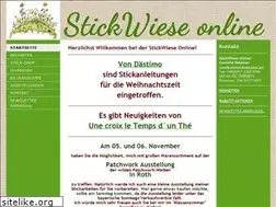 Sites similar to stickwiese.com