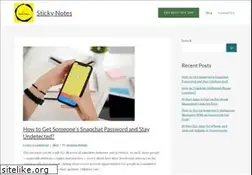 Sites similar to sticky-notes.net
