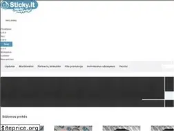 Sites similar to sticky.lt