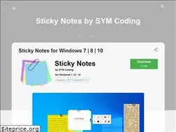 Sites similar to stickynotes.symcoding.com