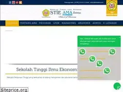 Sites similar to stieama.ac.id