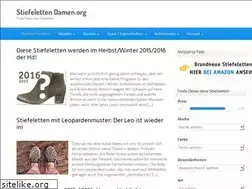 Sites similar to stiefelettendamen.org