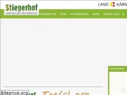 Sites similar to stiegerhof.at