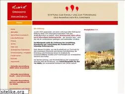 Sites similar to stiftung-aramaeisches-kulturerbe.de