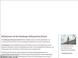 Sites similar to stiftung-asienbruecke.de