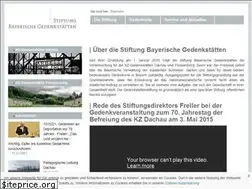 Sites similar to stiftung-bayerische-gedenkstaetten.de
