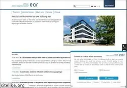 Sites similar to stiftung-ear.de