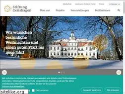 Sites similar to stiftung-genshagen.de