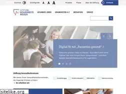 Sites similar to stiftung-gesundheitswissen.de
