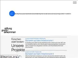 Sites similar to stiftung-grundeinkommen.de