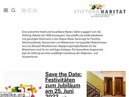 Sites similar to stiftung-habitat.ch