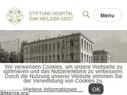 Sites similar to stiftung-hospital-zum-heiligen-geist.de
