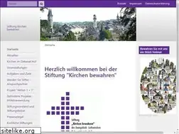 Sites similar to stiftung-kirchen-bewahren-hof.de
