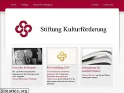 Sites similar to stiftung-kulturfoerderung.de