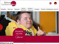 Sites similar to stiftung-leben-pur.de