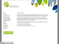 Sites similar to stiftung-mensch-umwelt.de