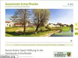 Sites similar to stiftung-schorfheide.de
