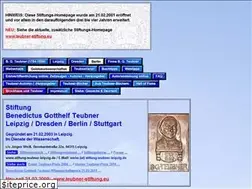 Sites similar to stiftung-teubner-leipzig.de