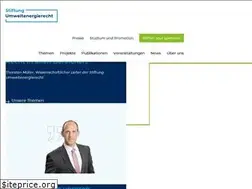 Sites similar to stiftung-umweltenergierecht.de