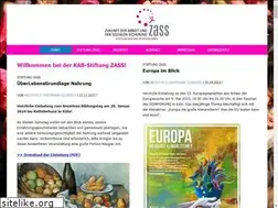 Sites similar to stiftung-zass.de