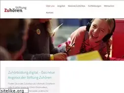 Sites similar to stiftung-zuhoeren.de