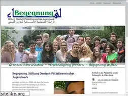 Sites similar to stiftungbegegnung.de