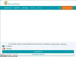 Sites similar to stiftungbildung.org