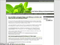 Sites similar to stiftungsinfo.net