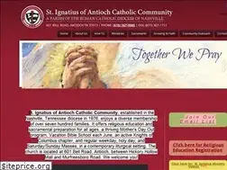 Sites similar to stignatiuscc.com
