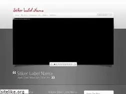 Sites similar to stikerlabelnama.com