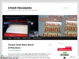 Sites similar to stikerpekanbaru.wordpress.com