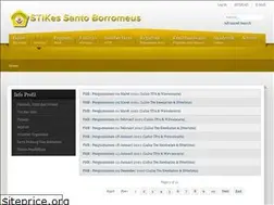 Sites similar to stikesborromeus.ac.id