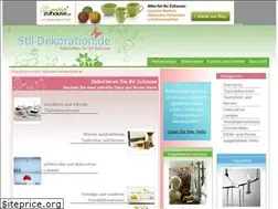Sites similar to stil-dekoration.de
