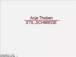 Sites similar to stil-schmiede.de
