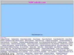 Sites similar to stillcatholic.com
