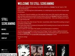Sites similar to stillscreaming.com