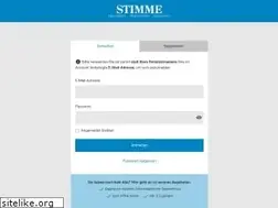 Sites similar to stimme-epaper.de