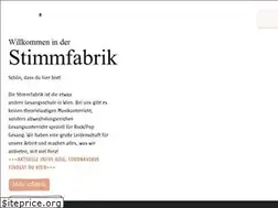Sites similar to stimmfabrik.at