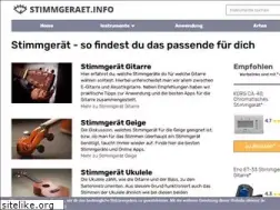 Sites similar to stimmgeraet.info