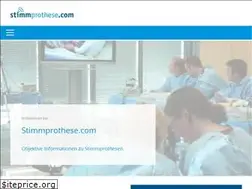 Sites similar to stimmprothese.com