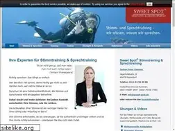 Sites similar to stimmtraining-sprechtraining.de