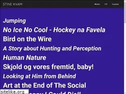 Sites similar to stinekvam.dk