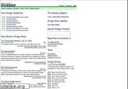 Sites similar to stingyinvestor.com