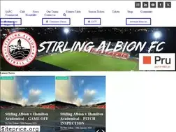Sites similar to stirlingalbionfc.co.uk