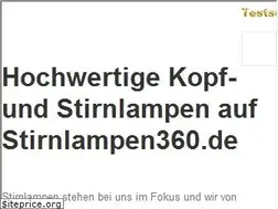 Sites similar to stirnlampen360.de