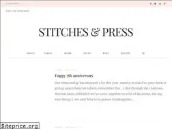 Sites similar to stitchesandpress.com