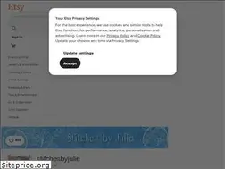 Sites similar to stitchesbyjulie.etsy.com