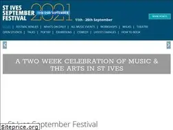 Sites similar to stivesseptemberfestival.co.uk