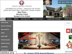 Sites similar to stjames-parish.com