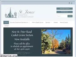 Sites similar to stjamescemetery.ca